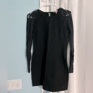 Juicy Couture Black Long Sleeve Dress Size XS